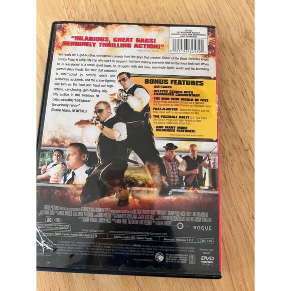 Hot Fuzz 2007 DVD Widescreen Edition Simon Pegg Comedy Movie Pre-Owned - Picture 4 of 4